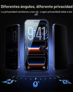 UNBREAKcable Protector de pantalla de privacidad para iPhone 17 Pro, caja