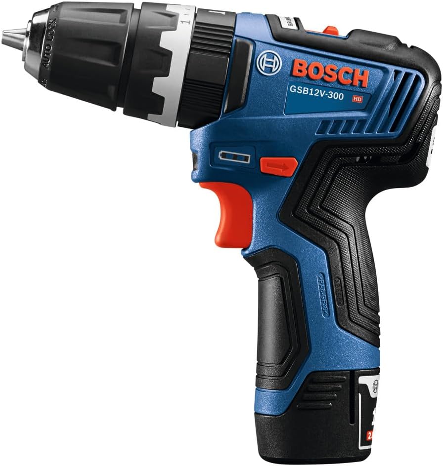 Bosch GSB12V-300N 12 V Max taladro de martillo sin cepillo de 3/8 pulg. / conductor (herramienta desnuda)