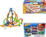 Paquete de Hot Wheels Epic Crash Dash, zonas de choque, fácil de gu...