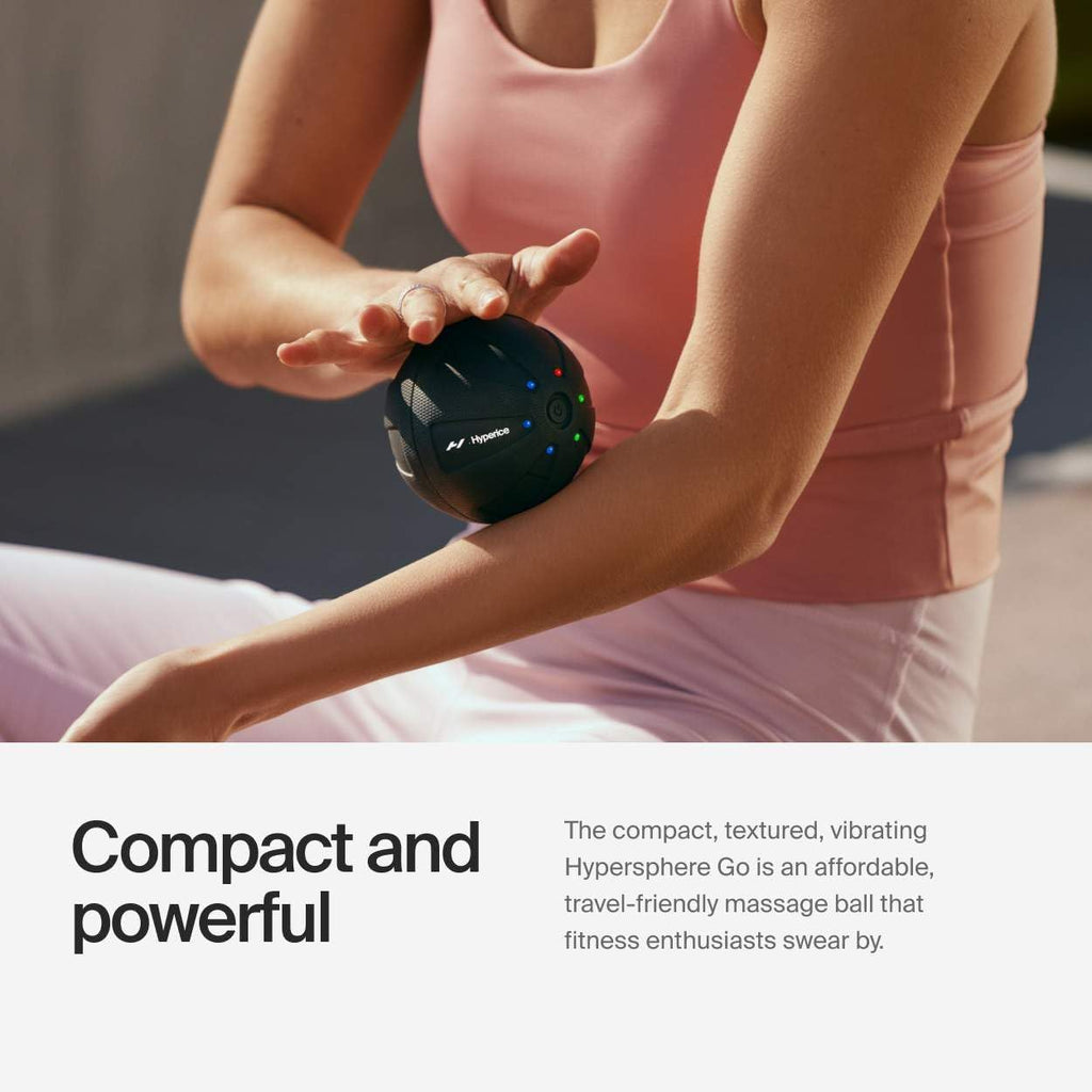 Hyperice Hypersphere Go Vibrating Ball Masaje de tejido profundo