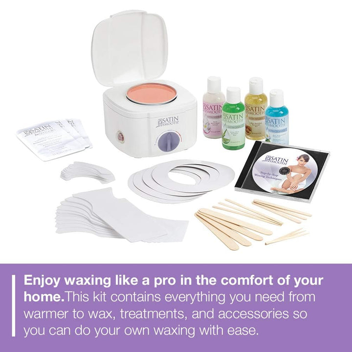 Satin Smooth ssw12 C Kit calentador de cera profesional
