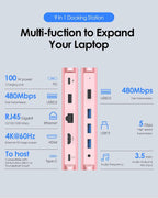LENTION, CB-TP-D53HEA-CCN-ROG-AE, hub USB 3.0 de 5 puertos