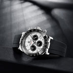 Reloj para hombre Pagani Design de cuarzo, estilo simple, cronógrafo de alta precisión, resistente al agua, bisel cerámico, cadena de acero inoxidable