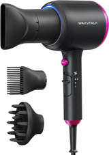 Secador de pelo Wavytalk con difusor, secador iónico Blown Away par...