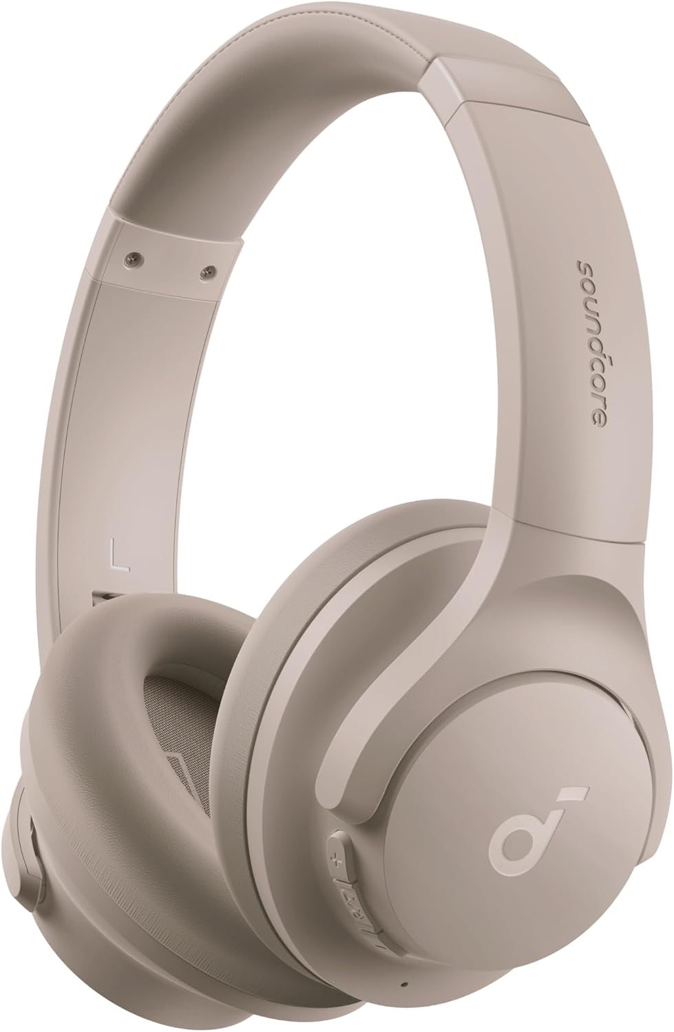 Soundcore by Anker Q20i Hybrid Active Noise Cancelling Headphones, Taupe