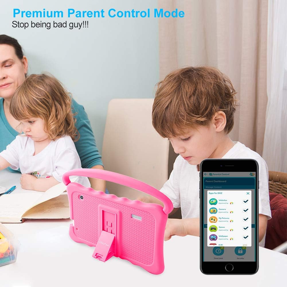 Tabletas para niños de 7 pulgadas, tableta para niños pequeños con...