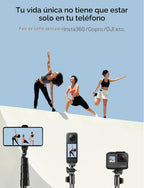 BMZX Trípode para selfie stick de 118" de largo para iPhone y Android (29 a
