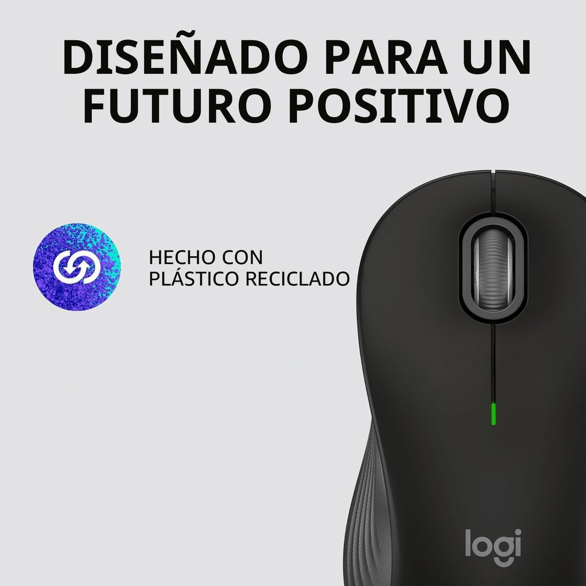 Ratón inalámbrico Logitech Signature M550 - para manos pequeñas a m...