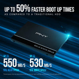 PNY CS900 2TB 2.5" SATA III SSD interno - Kit completo de actua...