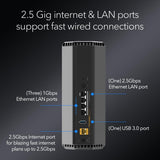 NETGEAR Nighthawk Tri-Band WiFi 7 Router (RS500) - Características...