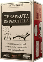 Exploding Kittens Terapeuta Horrible: Edición Extra Horrible – 3-8 jugadores – 17+ años – 15 min – Juego cómico de construcción – Fiesta, Noche Familiar, juego de cartas