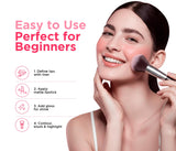 Erikas Kit de maquillaje cosmético: brillo de labios, delineador de...