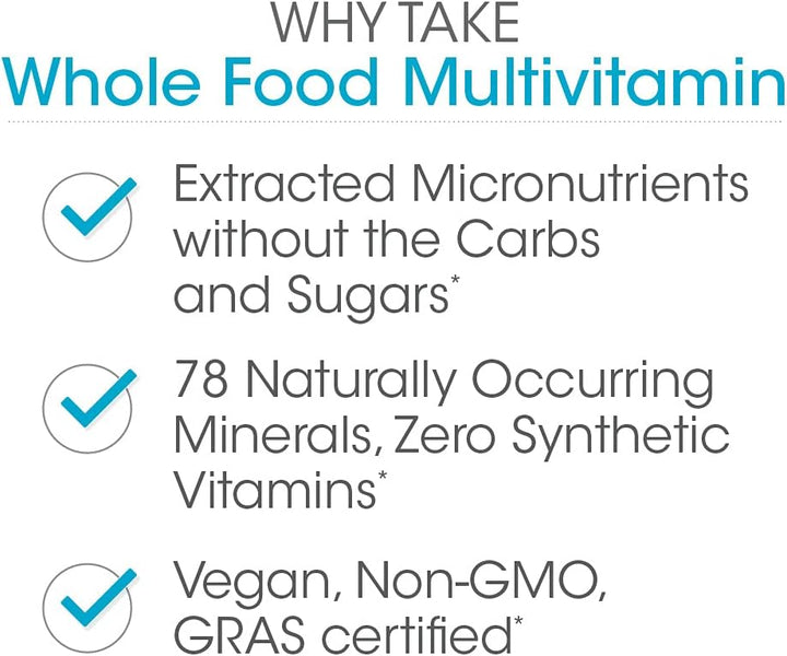 Silver Fern Whole Food Daily Multi Vitamina con Trace Mineral Blend...