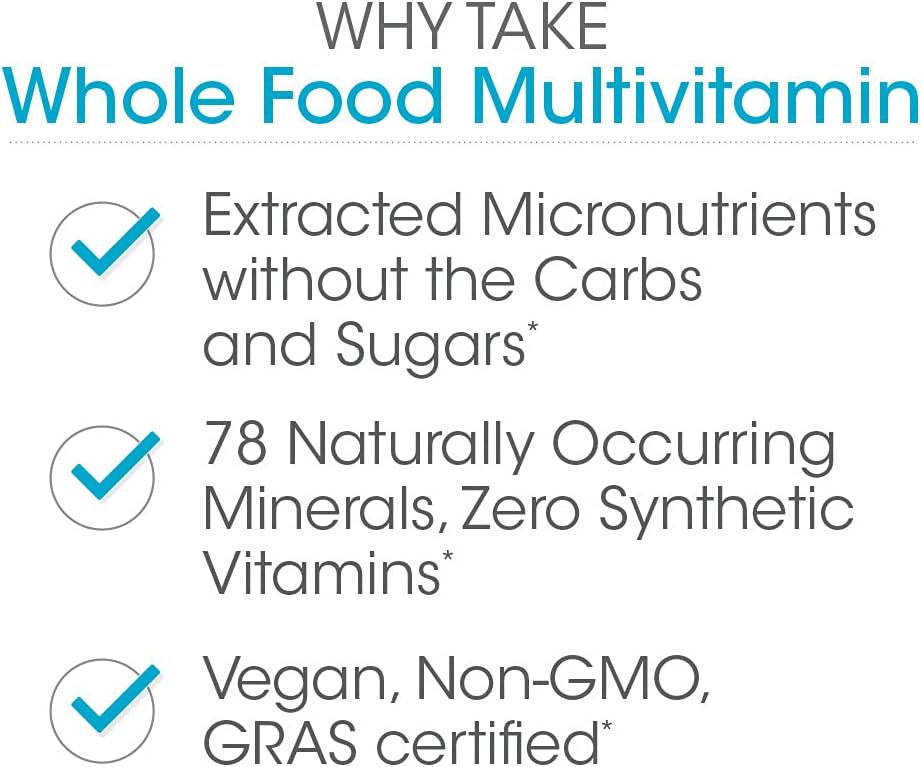 Silver Fern Whole Food Daily Multi Vitamina con Trace Mineral Blend...