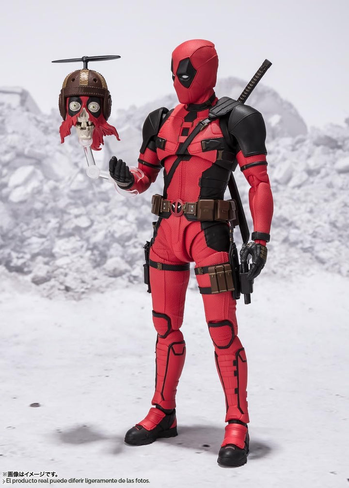 TAMASHII NATIONS - Deadpool &amp; Wolverine - Deadpool, Figura de a...