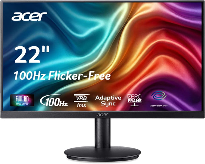 Acer KB220Q H2bi - Monitor de 21.5 pulgadas Full HD (1920 x 1080) s...