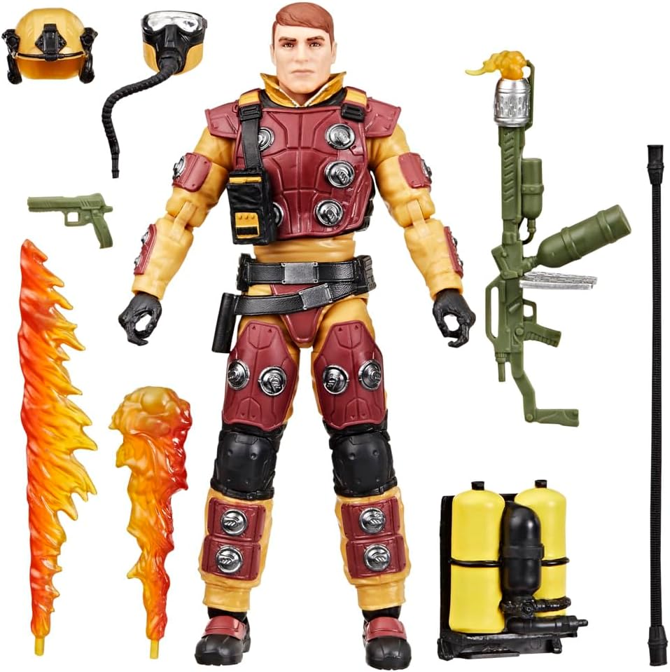 GI Joe Classified Series #154 soplete figura de acción