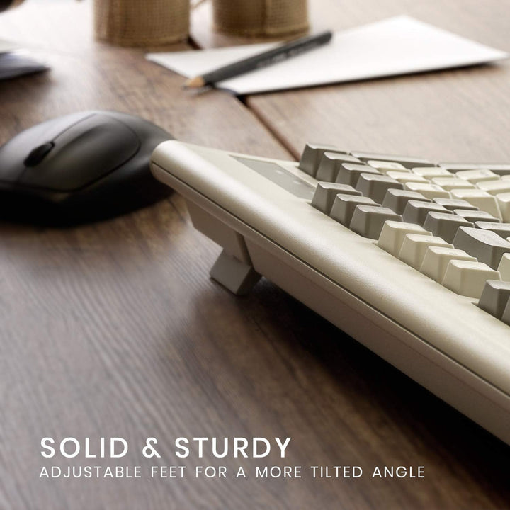 Perixx PERIBOARD-106M, teclado USB de tamaño completo con cable de...