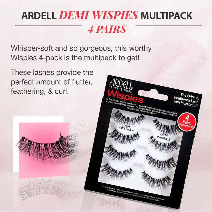Ardell Paquete de 2 pestañas postizas Demi Wispies