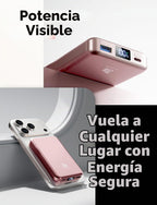 Cargador portátil magnético 10000mAh, batería MagSafe de carga rápida