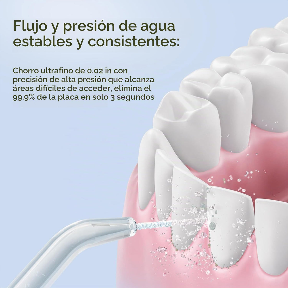 Flosser Go (PE) - Irrigador de agua inalámbrico portátil