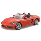 Tobar B18-21087 Porsche 1:24 718 Boxster, naranja lava