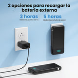Cargador portátil para iPhone, banco de energía delgado de 13800 mA...