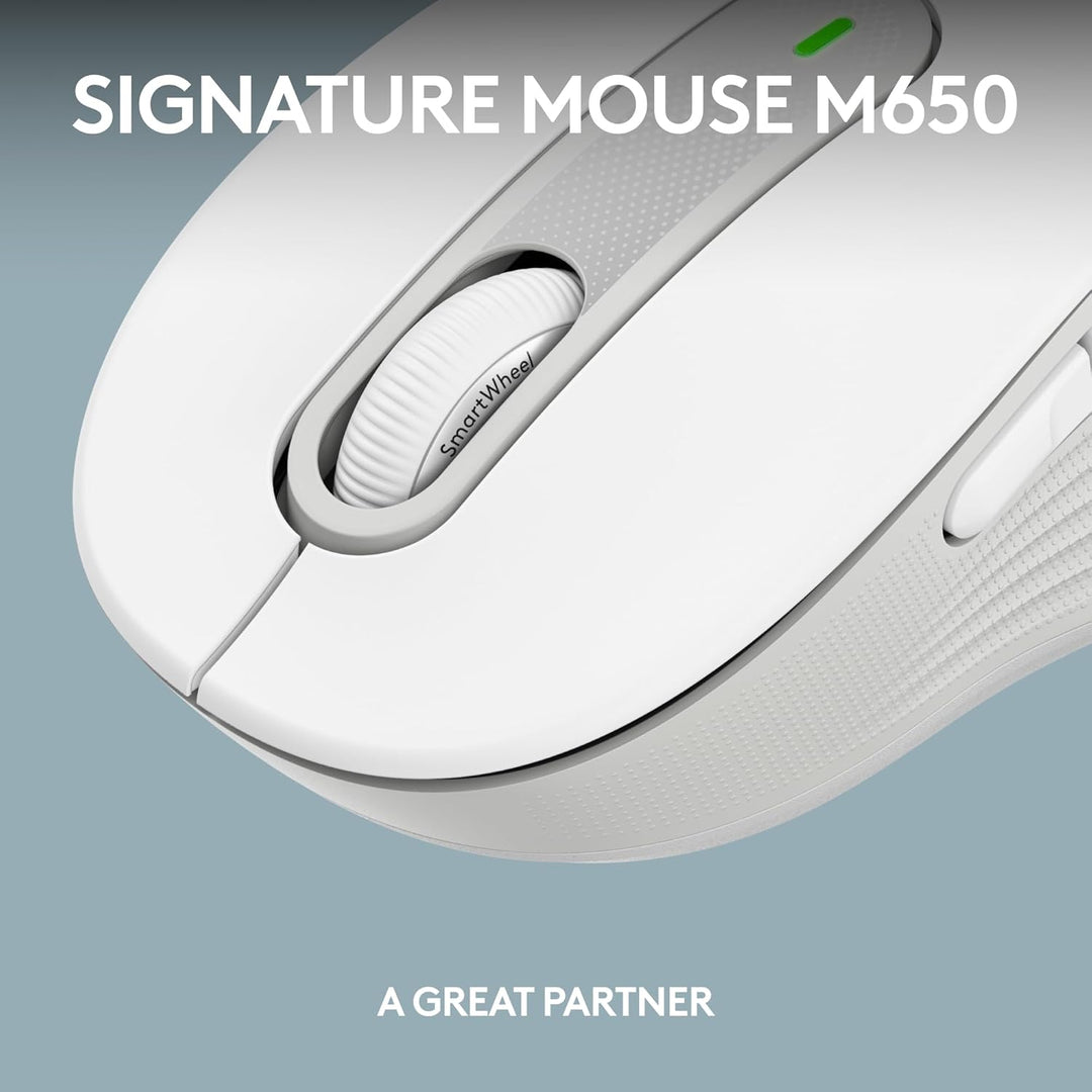 Logitech Signature Slim K950 Teclado inalámbrico, diseño elegante,...