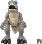 Fisher-Price Imaginext Jurassic World - Juego de figuras de dinosaurio Thrashing Indominus Rex para juegos de simulación, preescolar, niños a partir de 3 años
