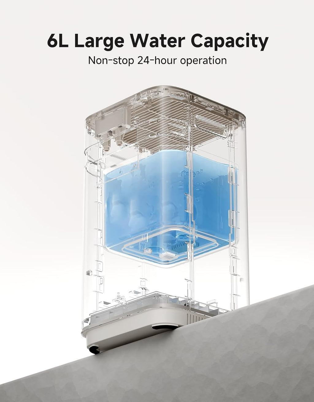 Dreame Humidificador sin niebla H40, purificación de 3 etapas para aire