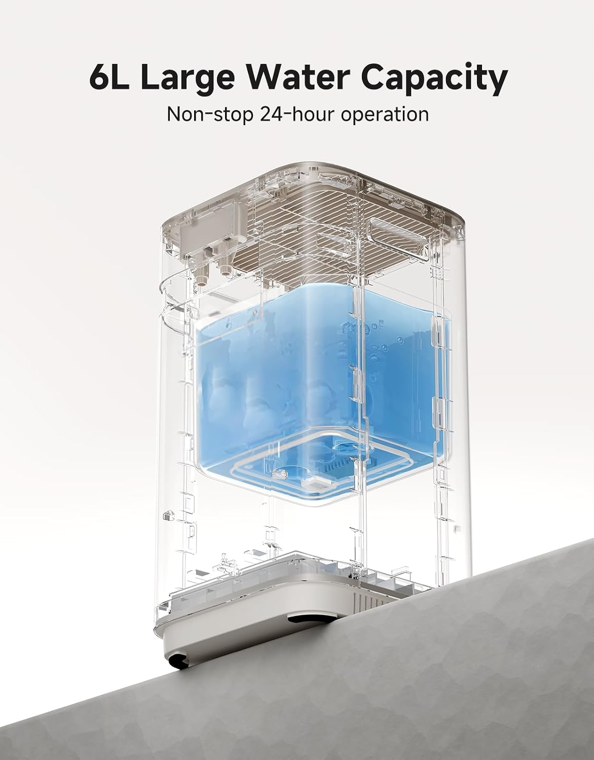 Dreame Humidificador sin niebla H40, purificación de 3 etapas para aire