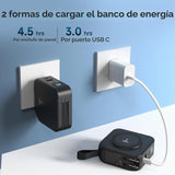Powerpack Universal 5 en 1 Banco de Energía de Viaje - para Paquete...
