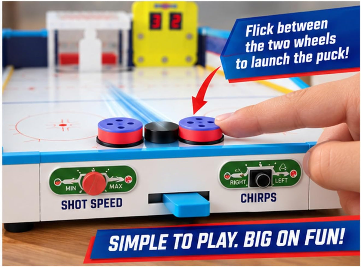 SNAP CIRCUITS Breakaway Hockey Juego de Mesa STEM, Edades 7+
