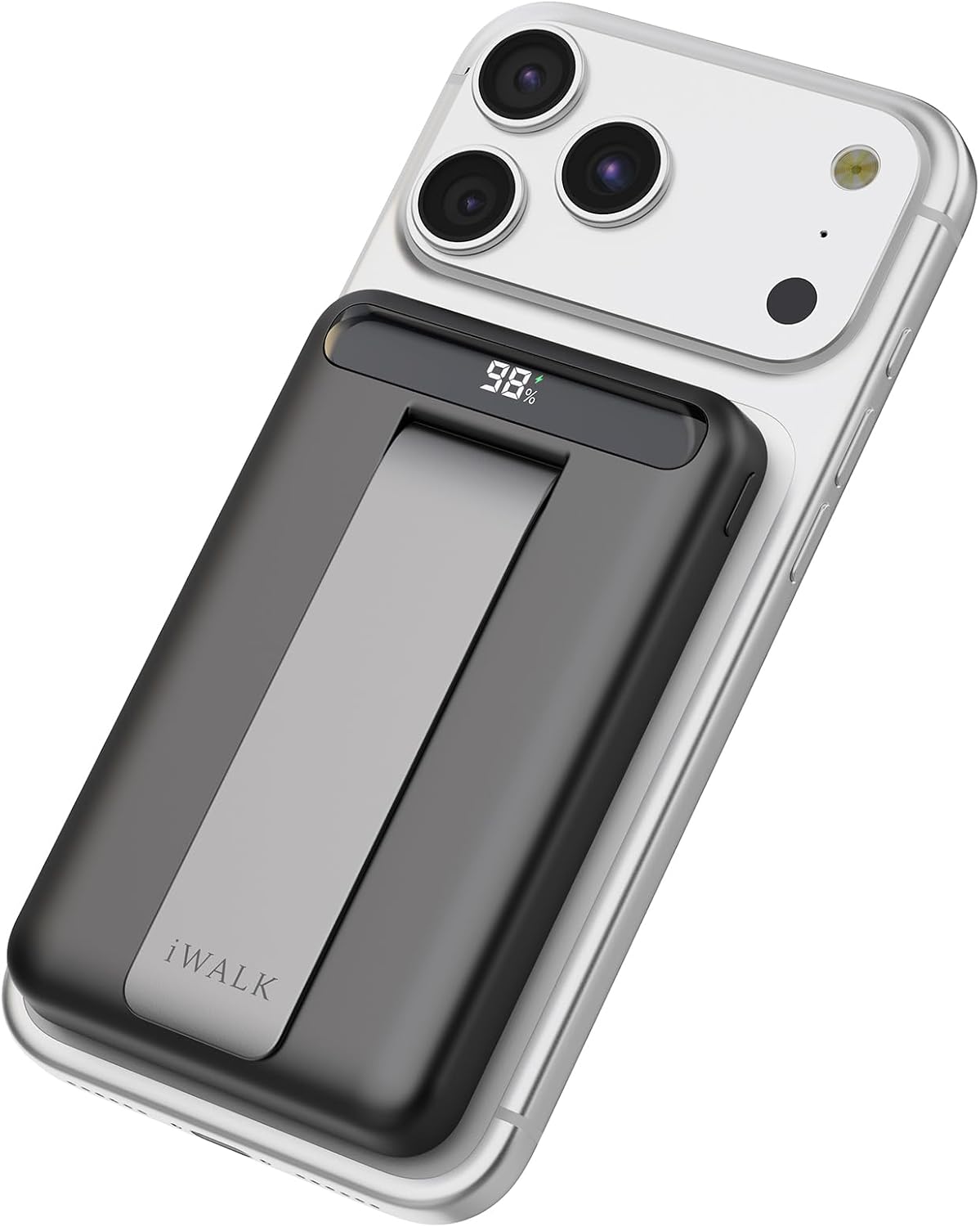 iWALK - Cargador de energía inalámbrico magnético certificado Qi2 d...