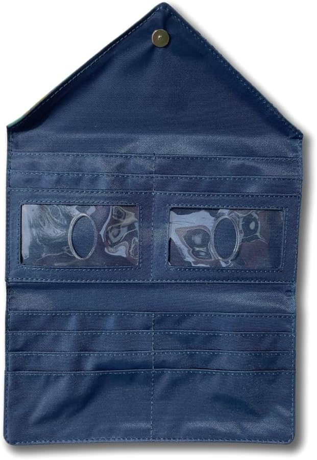 Big Skinny Cartera tri-fold para mujer, cartera delgada para chequera Slimvelope, con capacidad para hasta 40 tarjetas