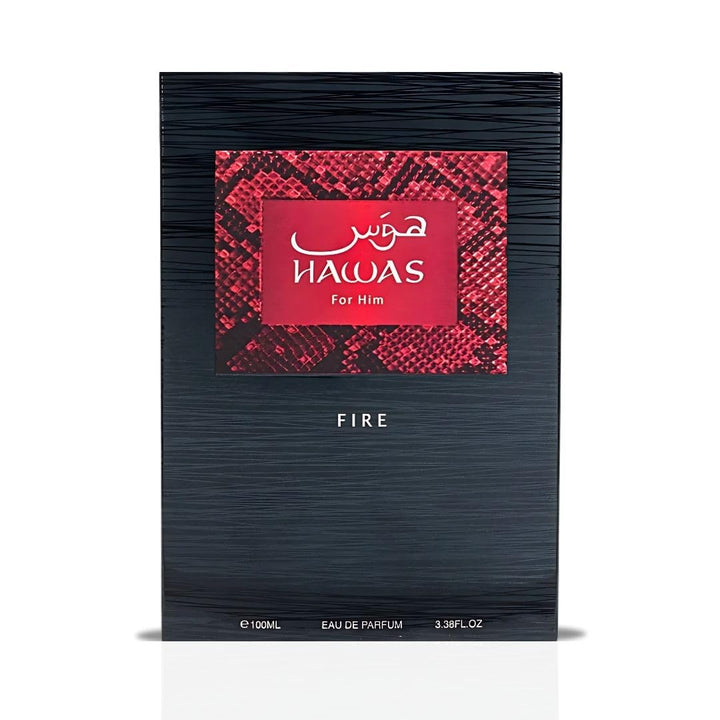 RASASI Hawas Fire Eau De Parfum Spray 100 ml (3.4 oz) - Perfume ára...