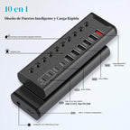 xiaobi, hub USB 2.0, alimentado