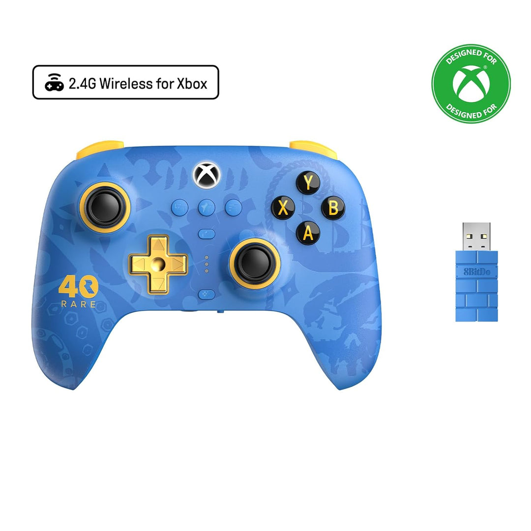8BitDo Ultimate 3-mode Wireless Controller for Xbox, Hall Effect Jo...