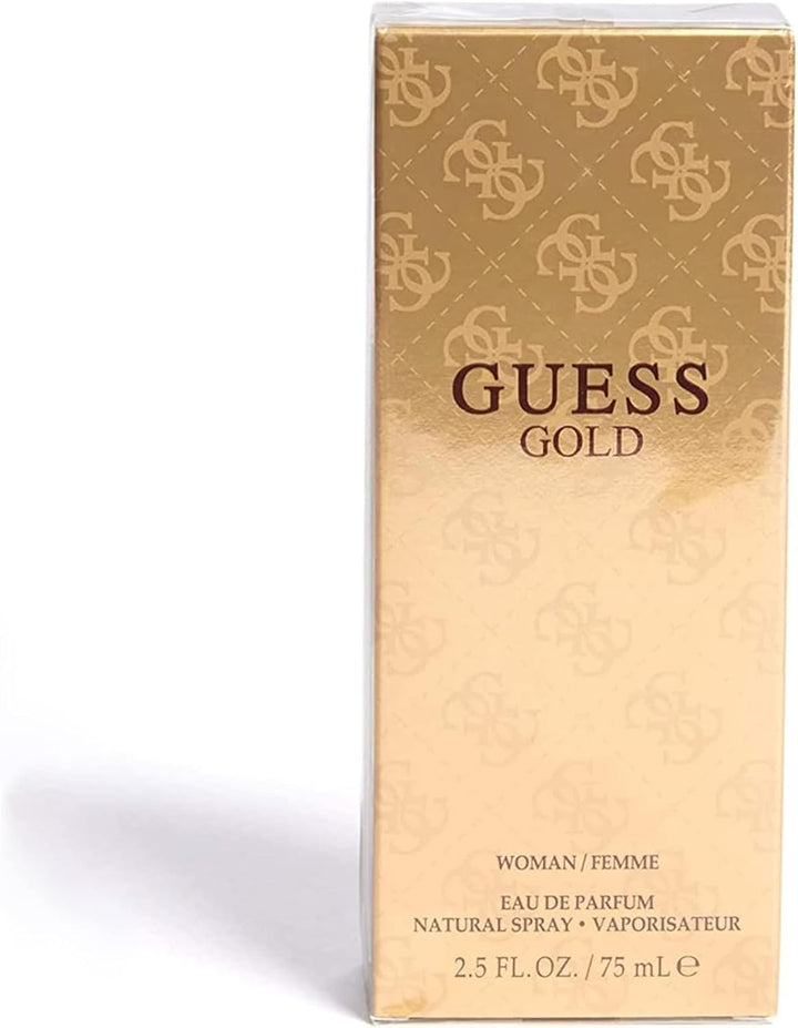 Guess Gold para mujer Eau de Parfum en spray, 2.5 onzas
