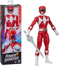 Power Rangers Mighty Morphin Red Ranger - Figura de acción de 12 pulgadas inspirada en el programa de televisión clásico, con accesorio de espada de poder
