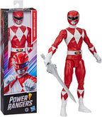 Power Rangers Mighty Morphin Red Ranger - Figura de acción de 12 pulgadas inspirada en el programa de televisión clásico, con accesorio de espada de poder