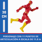 DC Comics, Figura de acción The Flash de 12 pulgadas, juguetes para niños y niñas