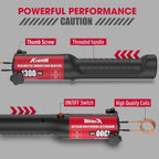 Induction Heater 1300W 110V Eliminación de pernos, Herramienta de calefacción inductiva magnética de mano con 5 bobinas para retiro de tornillos oxidados, Rojo