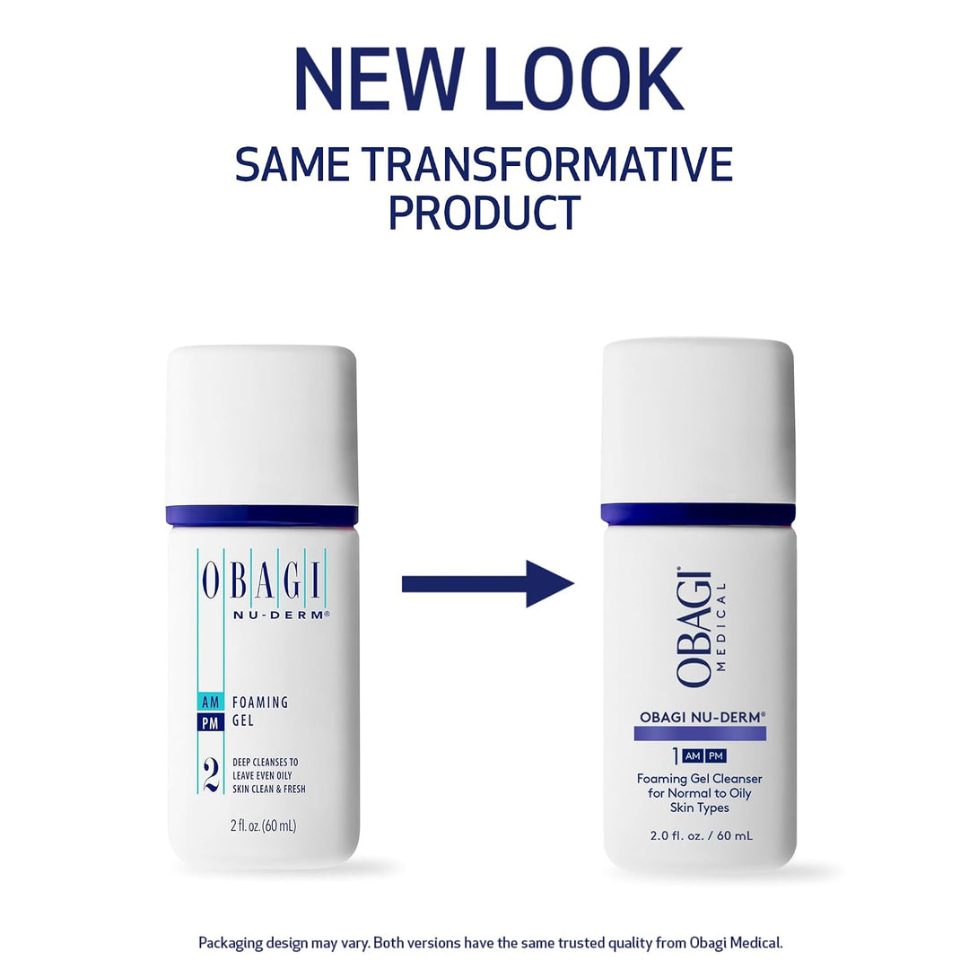 Obagi Nu-Derm Limpiador en Gel Espumoso para la cara \u2013 Limpiad...