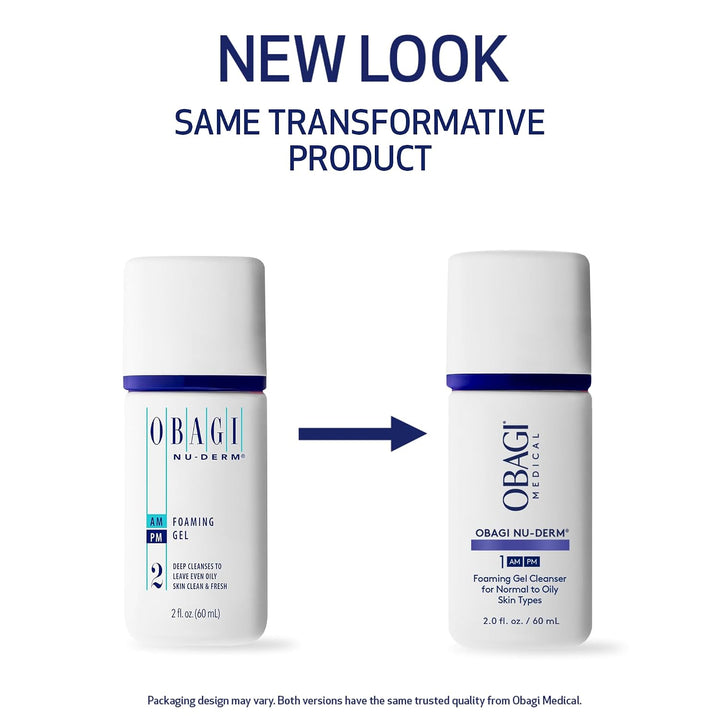 Obagi Nu-Derm Limpiador en Gel Espumoso para la cara \u2013 Limpiad...