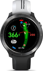 Voice Caddie Reloj de golf T11 PRO con GPS AMOLED, verde Undulation sin suscripción mensual 40k+ cursos preinstalados con seguimiento de tiros, modo de tempo de práctica, pantalla táctil OLED de 1.3