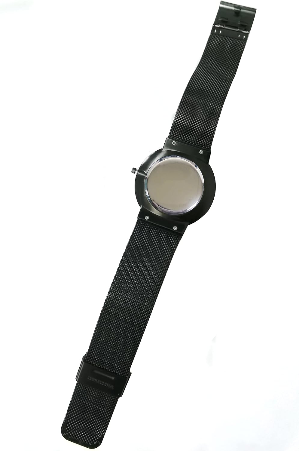 NZZXTO Correa de reloj de repuesto para reloj Skagen unisex con correa delgada de tornillo de 0.866 in a 0.787 in (espacio entre agujeros de 0.551 in)