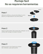 PELONIS Ventilador de torre oscilante de 30 pulgadas para dormitori...