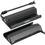 Legion Go USB-C Hub Dock para Legion Go – 6-en-1 Dock, puerto Expansion, carga, Video, Ethernet Support