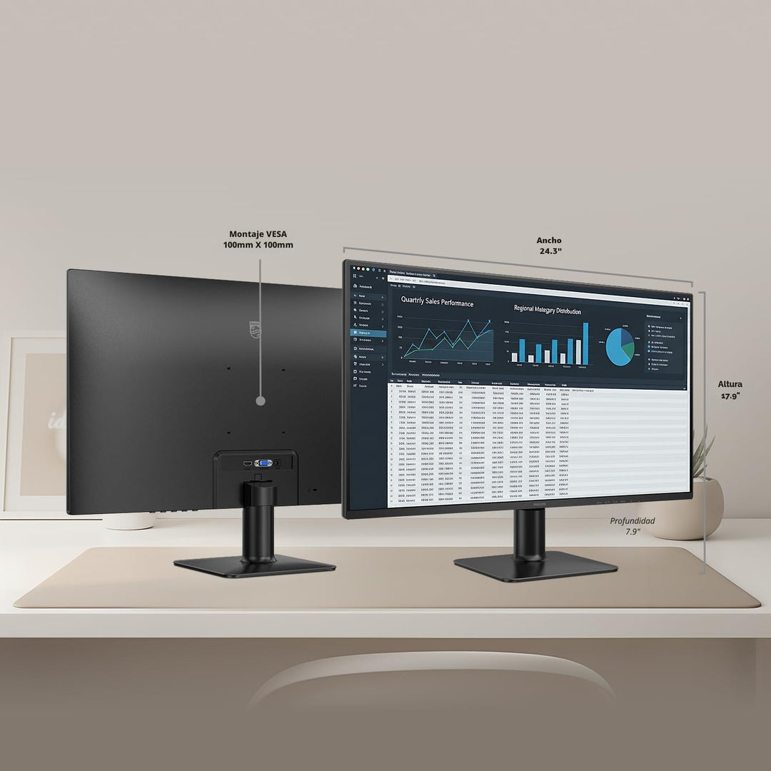 Philips 27E2N2100 monitor de computadora FHD 120Hz IPS VESA, 27E2N2...